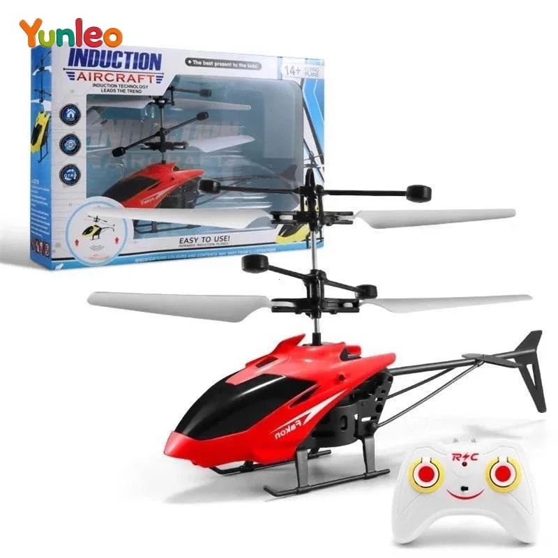 YUNLEOTOY เครื่องบินบังคับ ของเล่นเฮลิคอปเตอร์บังคับ ฮอบังคับ เครื่องบินควบคุมระยะไกล มีรีโมท thumbnail 10