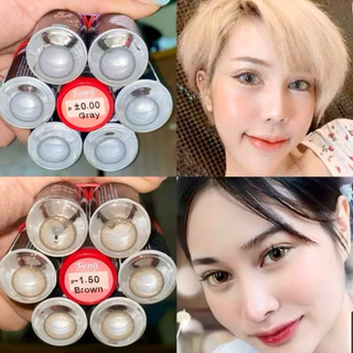 ส่งด่วนทุกวัน‼️คอนแทคเลนส์ Pony Brown - Pitchy Lens / Pretty Doll ขนาดบิ๊กอาย