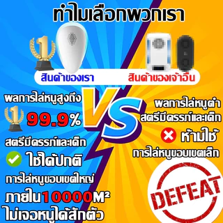 🐭มีประสิทธิภาพ100% เครื่องไล่หนู ที่ไล่หนูไฟฟ้า นอกจากหนูแล้ว ไล่จิ้งจกกําจัดหนู แมลงสาบ งูอย่างถาวร