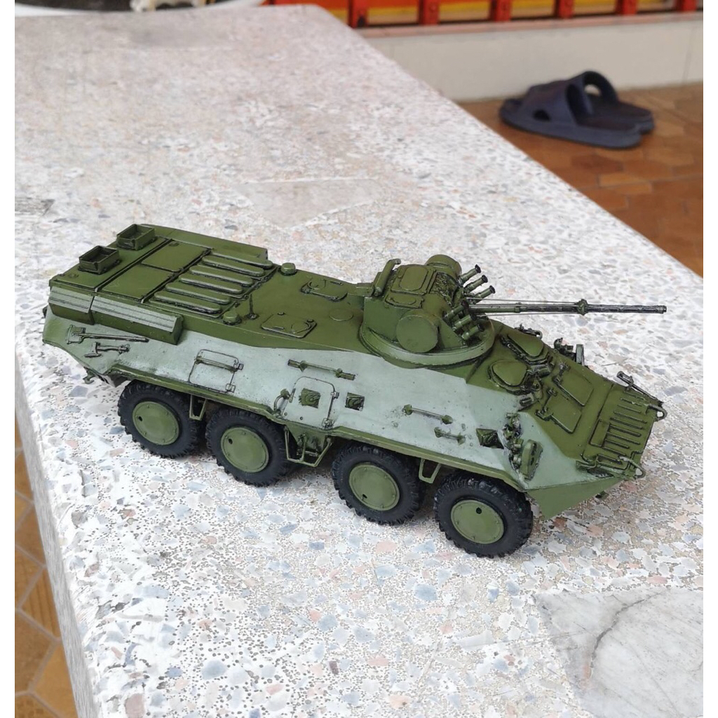 โมเดลสำเร็จรูป รถถัง  ไทย รถเกราะ บีทีอาร์3อี1 BTR3E1   ขนาด 1/35 รายละเอียดมากขึ้น