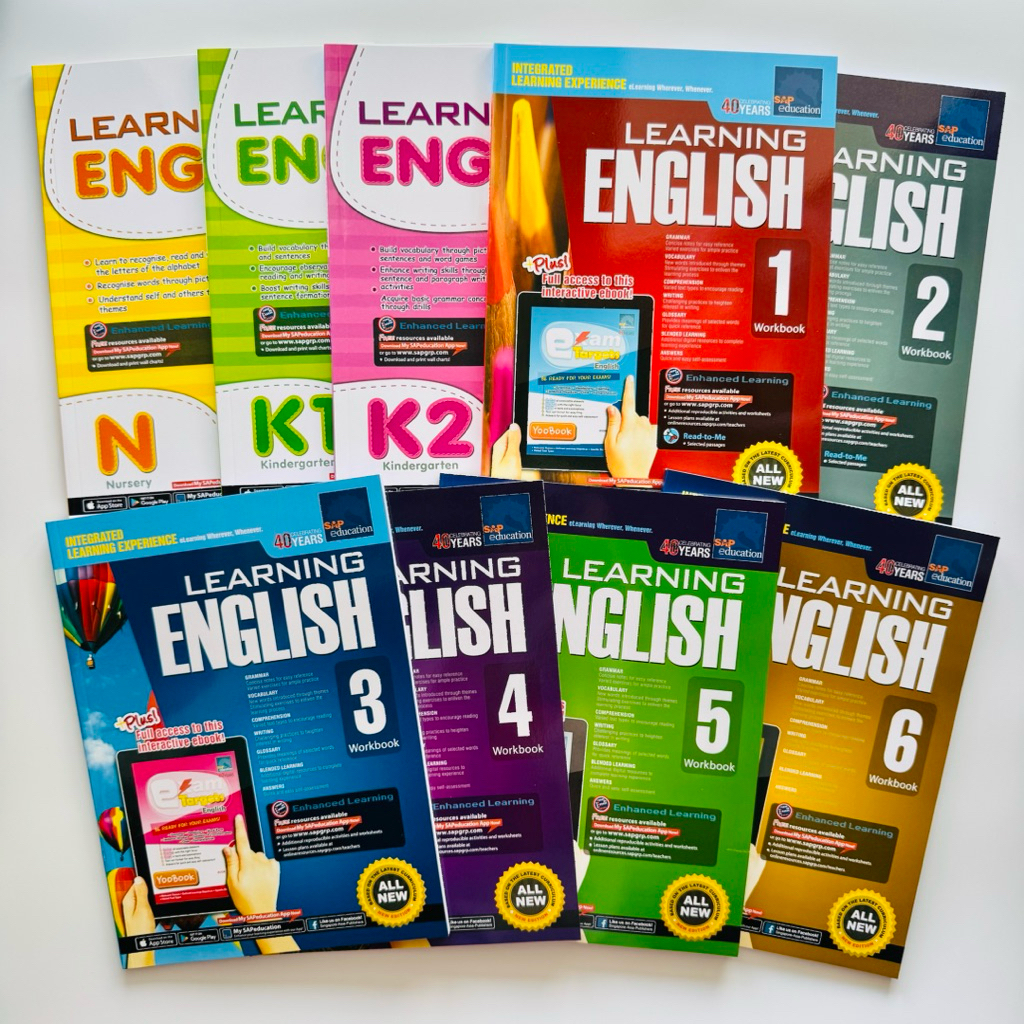 Learning English Grade1-6,SAP Kindergarten N+K1+K2