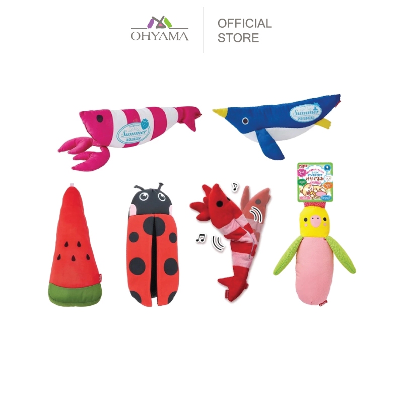 PETIO CAT TOY KICK FREE หมอนข้างแมว ของเล่นแมว สำหรับกัด มีหลายลาย