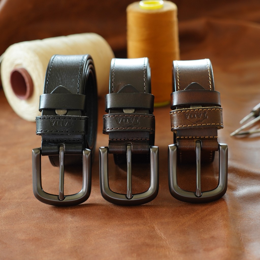 เข็มขัดหนังแท้ผู้ชาย รุ่น BE-DBR-650-5
