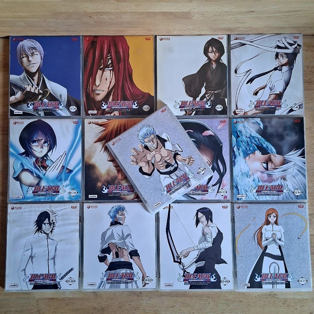 VCD หนังการ์ตูนอนิเมะ Bleach เทพมรณะ (พากย์ไทย) ขายแยก
