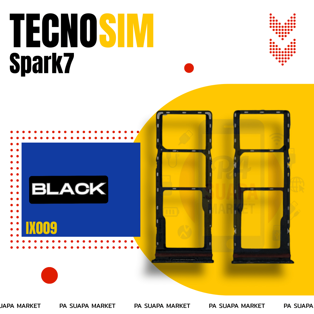 SIM Tray for TECNO Spark7