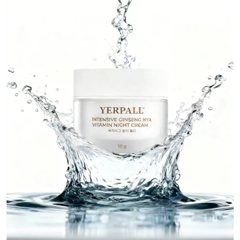 YERPALL ครีมโสมไฮยา วิตามิน Intensive Ginseng Hya Vitamin Night Cream บำรุงผิวหน้า กระจ่างใส ลดริ้วรอย กลางคืน thumbnail 8