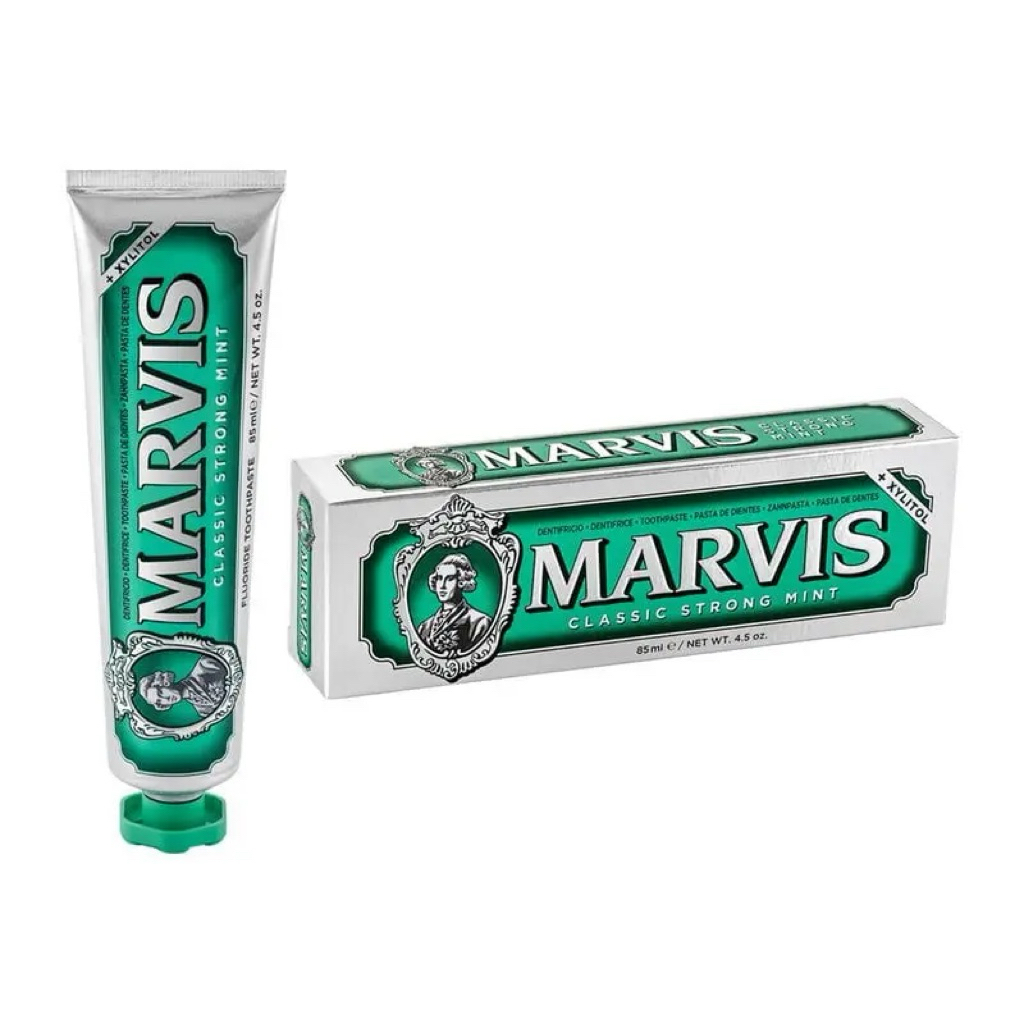 พร้อมส่ง🔥MARVIS Toothpaste ยาสีฟันมาร์วิส ยาสีฟันขจัดคราบชากาแฟ ยาสีฟันพรีเมียมจากอิตาลี สดชื่นยาวนา
