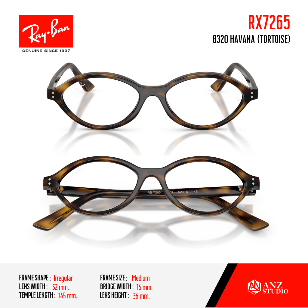 Ray-Ban إطار نظارة طبية RX7265 — صورة 7
