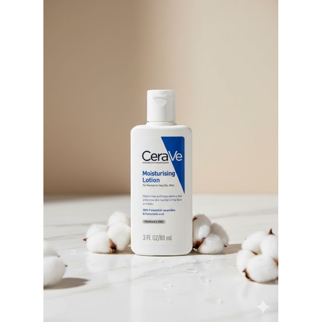 ฉลากไทย CERAVE MOISTURIZING LOTION  88ML เซราวี มอยซ์เจอร์ไรซิง โลชั่น 88ml