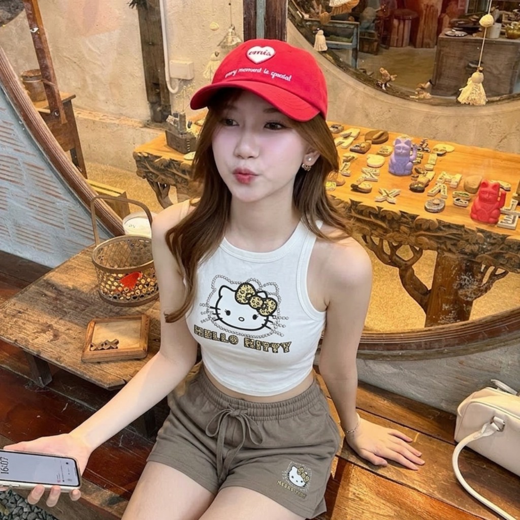 ชุดเซ็ท ลาย "KITTY" เท่านั้น! ราคาถูก ตะกร้าสองพร้อมส่งค่า ✧˖🧺˚