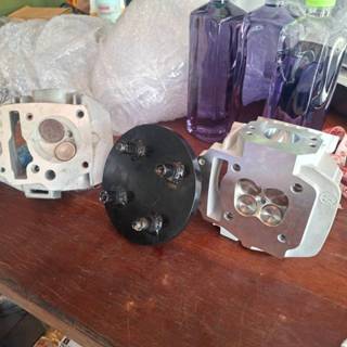 แบบจับฝาสูบเวฟ 125 ตรงรุ่น แบบจับฝาสูบเครื่องกลึงเล็ก