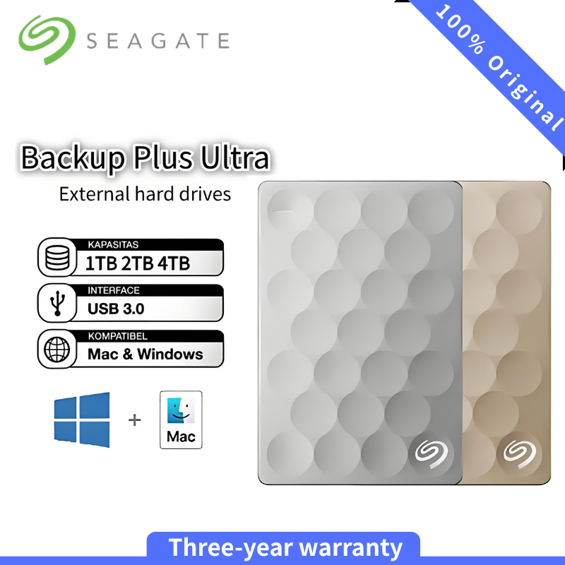 Seagate Backup Ultra USB3.2 Portable hard drives  1TB/2TB/4TB HDD External Hard Disk 2.5''