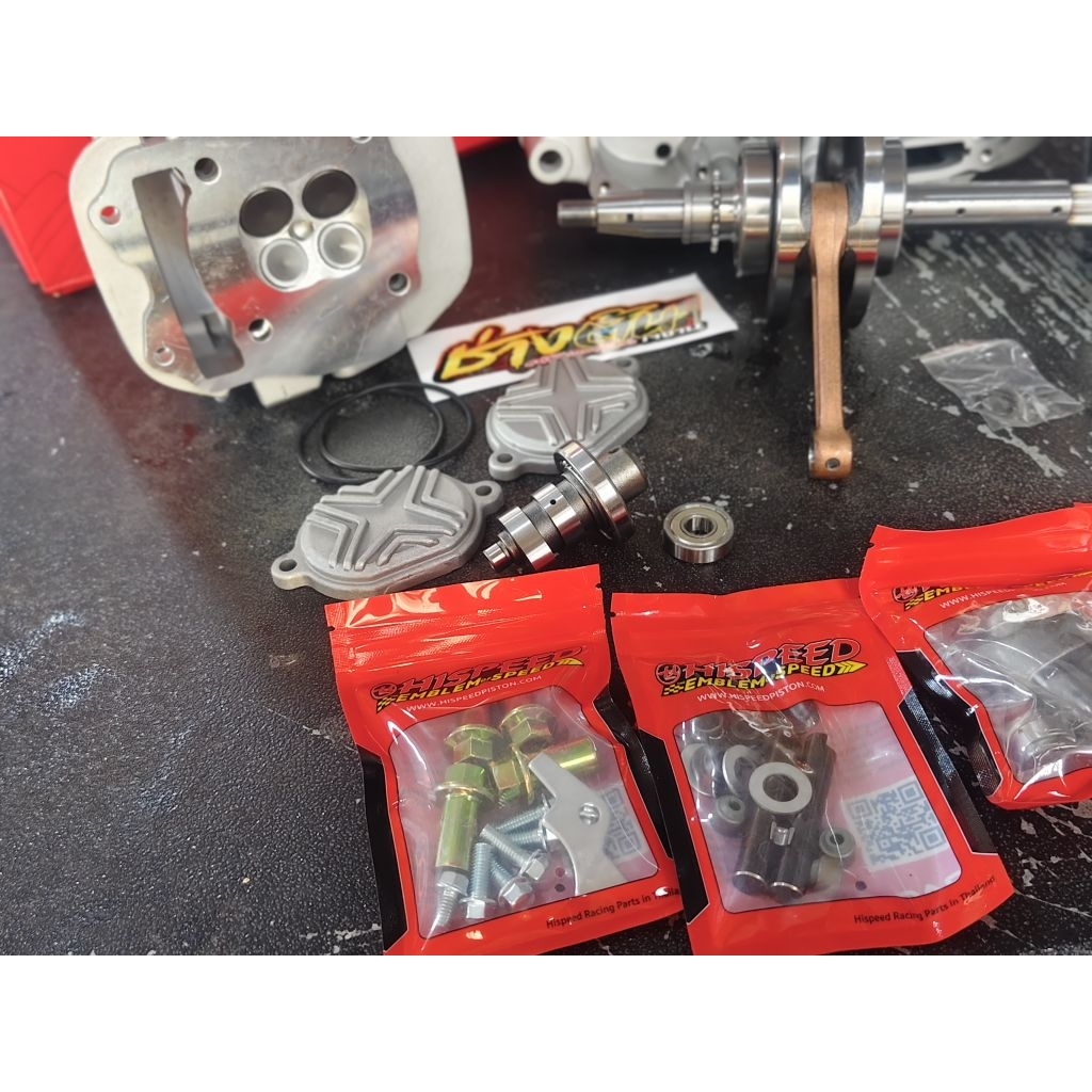 ชุดเครื่องไฮสปีดW110i2021,W125i2023 หัวW125 4V ในชุดจะได้ อุปกรณ์ครบ สินค้าคุณภาพดี เเข็งเเรงทนทาน