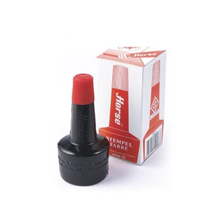 หมึกเติมแท่นประทับ 28 ซีซี. ตราม้า สีน้ำเงิน,สีดำ,สีแดง,สีเขียว (จำนวน 1 ขวด)