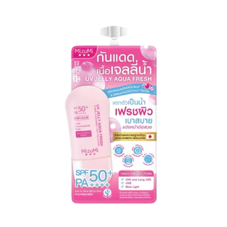 (แบบซอง) Mizumi UV Water Serum Jelly Aqua Fresh SPF50+ PA++++ มิซึมิ ยูวี วอเตอร์ กันแดดเซรั่ม 5g