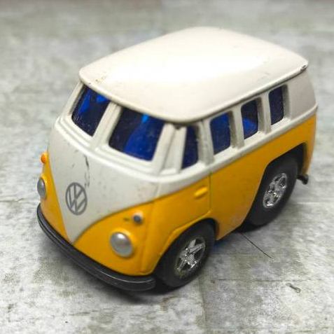Choro Q  By Welly โมเดลรถ Pullback mini car 🚜🛵🚚  Volkswagen Bus T1 ปี 1963