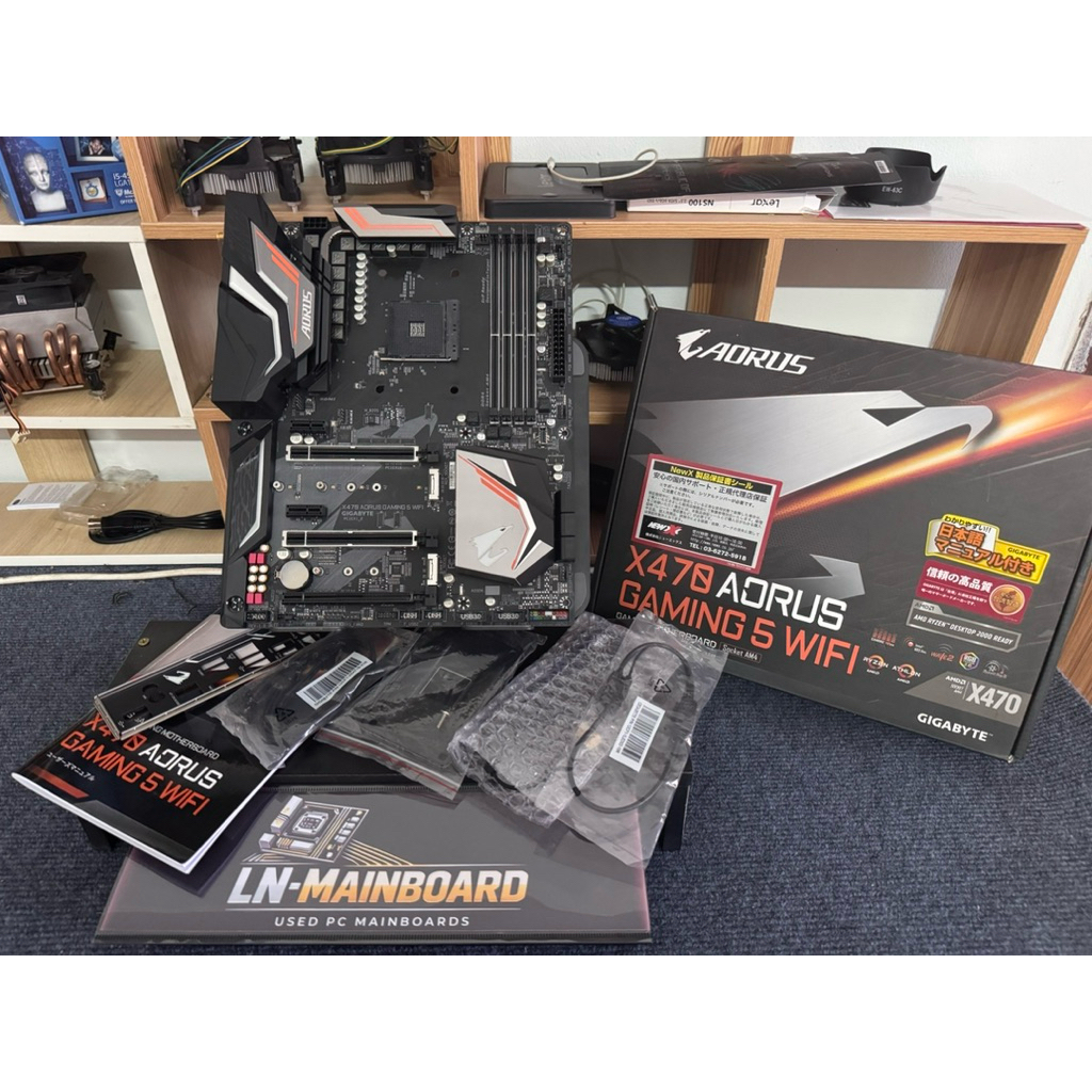 [Mainboard มือสอง] Gigabyte X470 Aorus Gaming 5 Wifi AM4