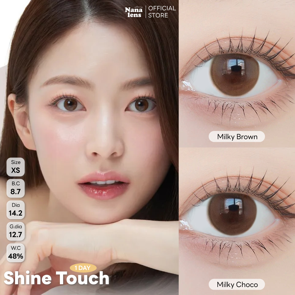 [แบ่งขาย] Olens 1 Day รุ่น Shine Touch คอนแทคเลนส์รายวัน