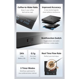 ✨🆕2026 TIMEMORE OFFICIAL Mirror Basic 3 Coffee Scale เครื่องชั่งกาแฟดิจิทัล ครื่องชั่งกาแฟ ประกัน 1 ปี