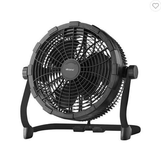พัดลมพกพา 10 นิ้ว EKONO EKPTB001 สีดำ