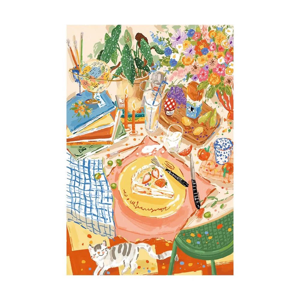 Rolife 1000 Piece Jigsaw Puzzle - PT002 Leisurely Holiday | ของแต่งบ้าน ของเล่นศิลปะ DIY