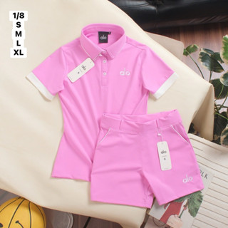 พร้อมส่ง! ชุดตีกอล์ฟผู้หญิง เสือแขนสั้น กางเกงขาสั้น ซื้อครั…
