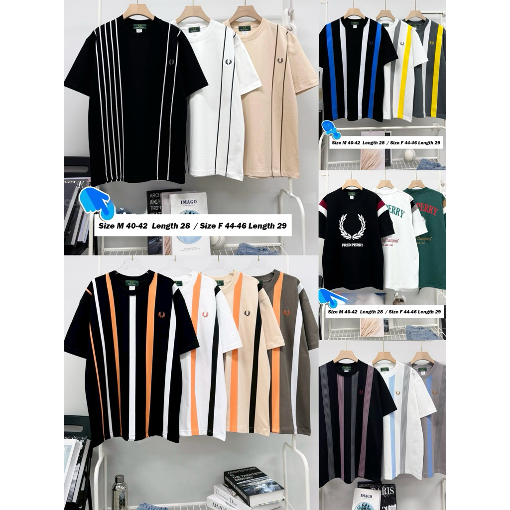 🔥เสื้อยืดรวมแบรนด์ Size M  F สิ้นค้าขายดี🔥