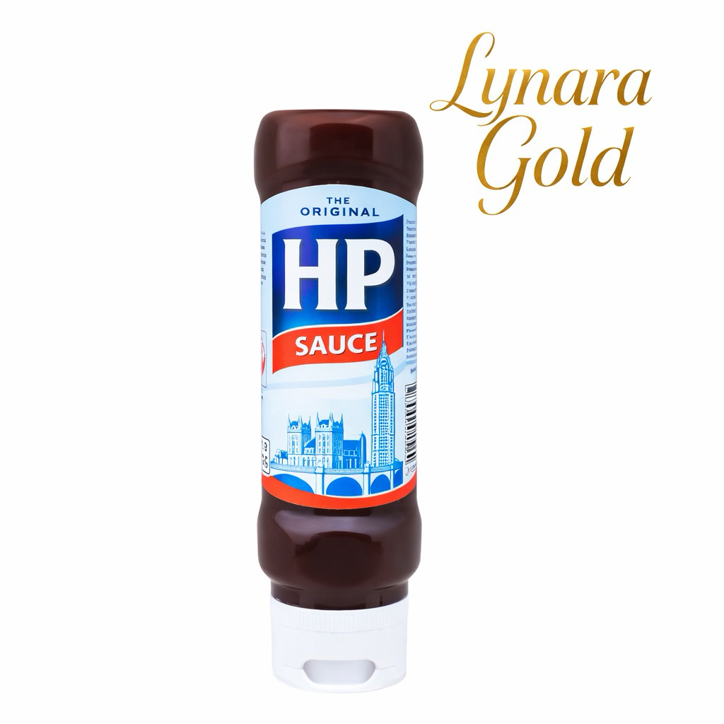 HP Sauce Original Brown Sauce 450g ซอสอังกฤษ สำหรับสเต็กและอาหารเช้า