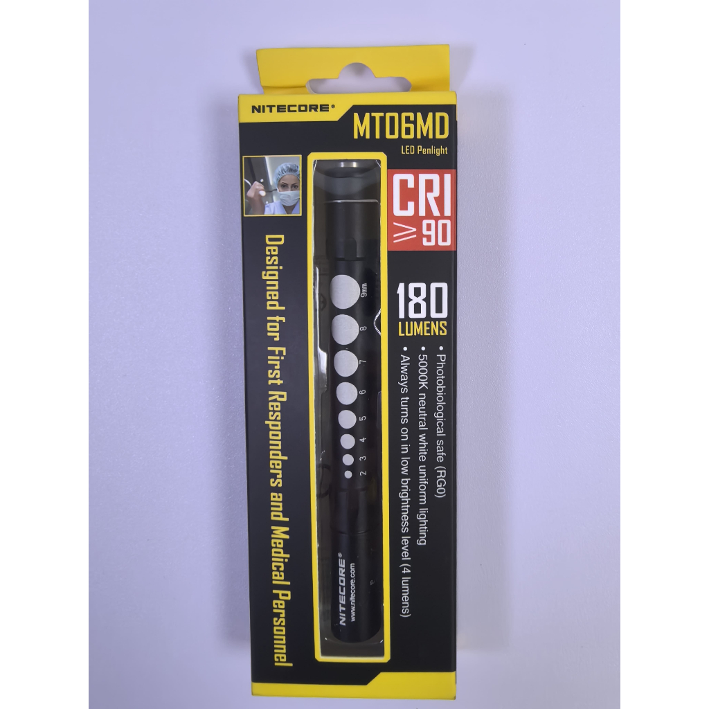 NITECORE MT06MD LED Medical Penlight ไฟฉายแพทย์ Nichia LED ของใหม่ โล๊ะสต็อก