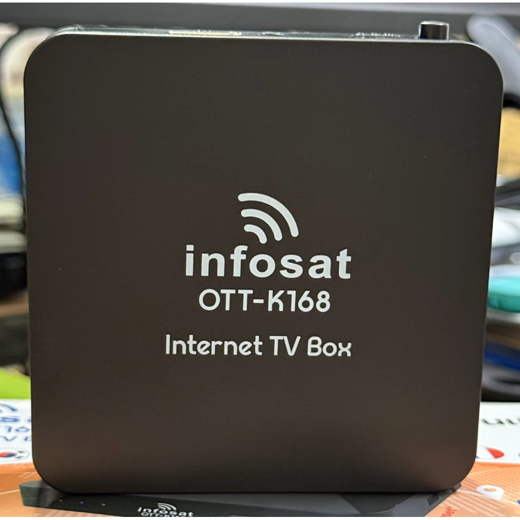 Infosat-ott-k168+เสาไวไฟ