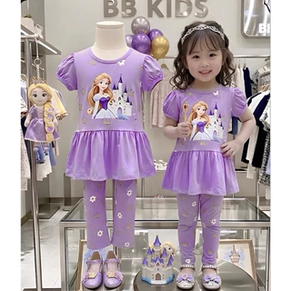 🌷ชุดเซ็ตเด็ก BB Kids ชายระบาย ผ้าคอตตอนเด้ง นิ่ม ยับยาก แทบไม่ต้องรีด ผ้าพรีเมี่ยม ชุดเด็กผู้หญิง เสื้อผ้าเด็กผู้หญิง