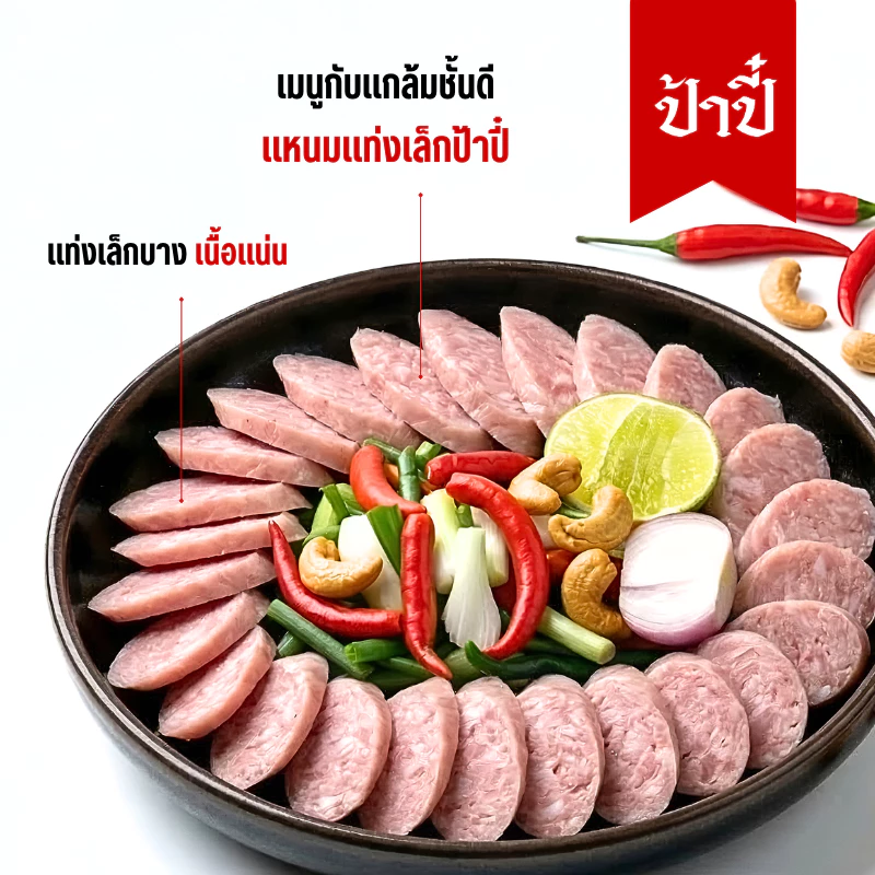แหนมเล็กป้าปี๋ น้ำหนัก70กรัม thumbnail 4