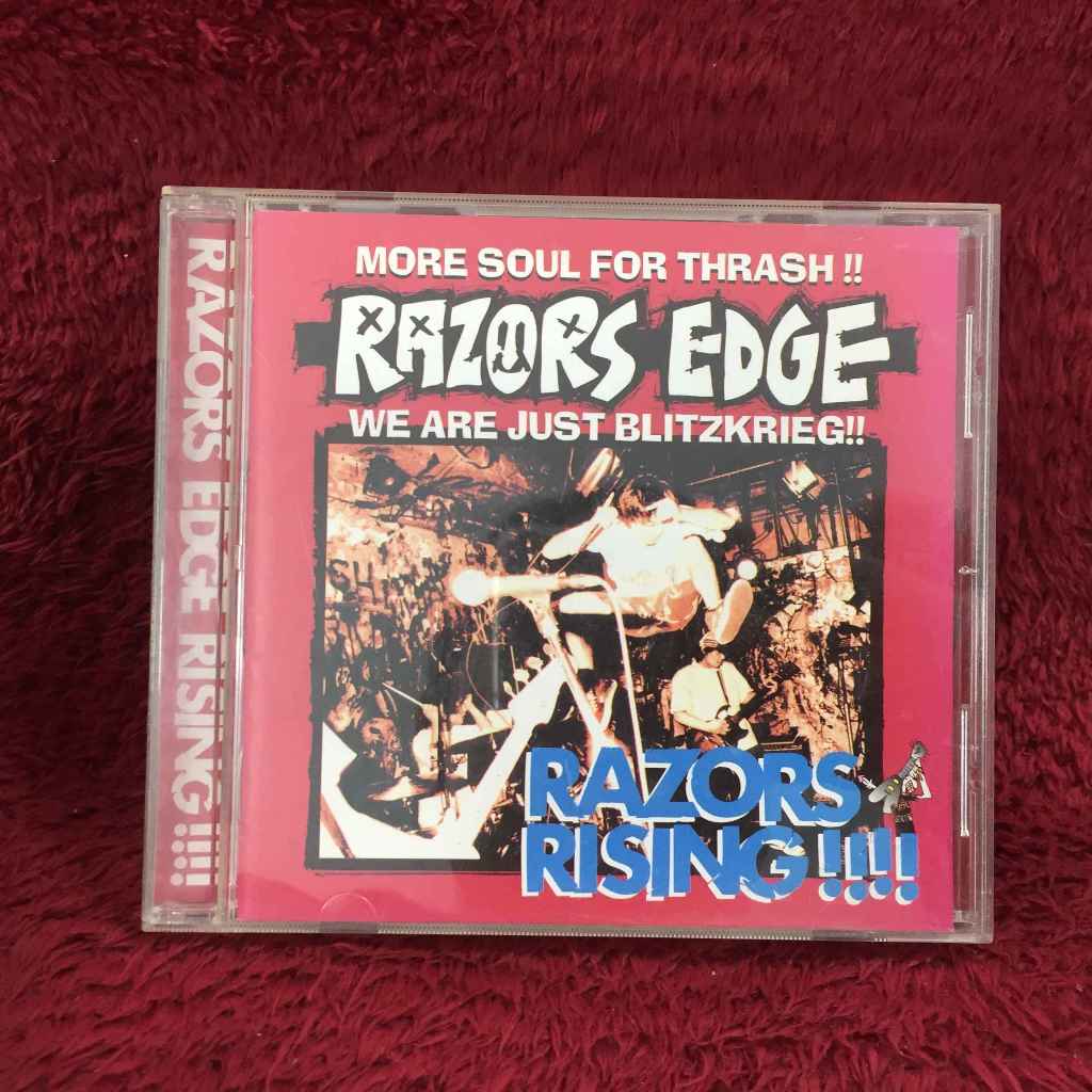 CD Razors Edge – Razors Rising!!!! สภาพตามรูปปก AA286-108