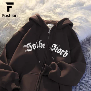 เสื้อกันหนาวผู้ชาย-ผู้หญิง ลายสปอร์ตมีซิป สุดคุ้ม แจ็คเก็ตมีฮู้ด ใส่ดัดแปลงได้ถึง 5 สไตล์ ราคาโรงงาน