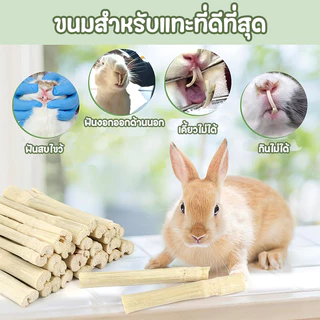 PETLUSCI® ไม้ไผ่หวาน 500g ขนมลับฟัน ธรรมชาติ สำหรับ กระต่าย เม่นแคระ หนูแฮมเตอร์ และสัตว์ฟันแทะอื่น
