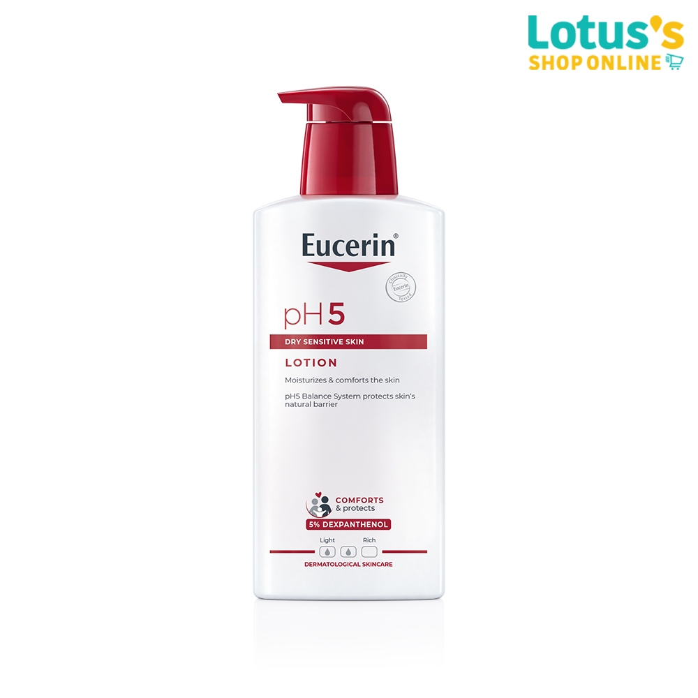 ยูเซอริน พีเอช5 ดราย เซ็นซิทีฟ สกิน โลชั่น 400 มล. EUCERIN PH5 DRY SENSITIVE SKIN LOTION 400 ML.