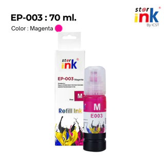 Starink หมึกเติม EP-003 เครื่องปริ้น Epson L1110, L1210, L1216, L3100, L3101, L3110, L3150, L3210, L3216, L3250, L3256