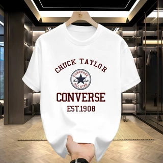 เสื้อยืดคอกลม CONVERSE ALL STAR CHUCK TAYLOR ทำจากผ้าฝ้าย 100%