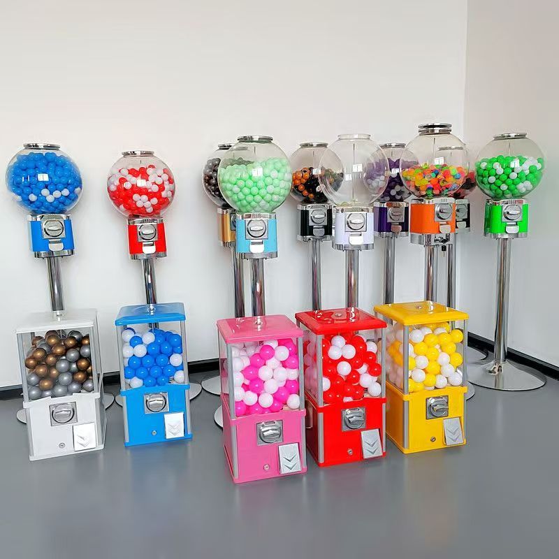 เครื่องชงกาแฟ Gashapon Machine กล่องแคปซูลเด็ก ติดตั้งง่าย แข็งแรง Gumball Capsule Toy Machine扭蛋机