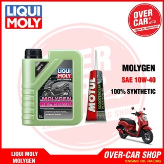 เซท LIQUI MOLY MOLYGEN 4T 10W-40 สังเคราะห์100% 4T SCOOTER 10W-40 สำหรับ PCX,Nmax,Grand Filano,Lead