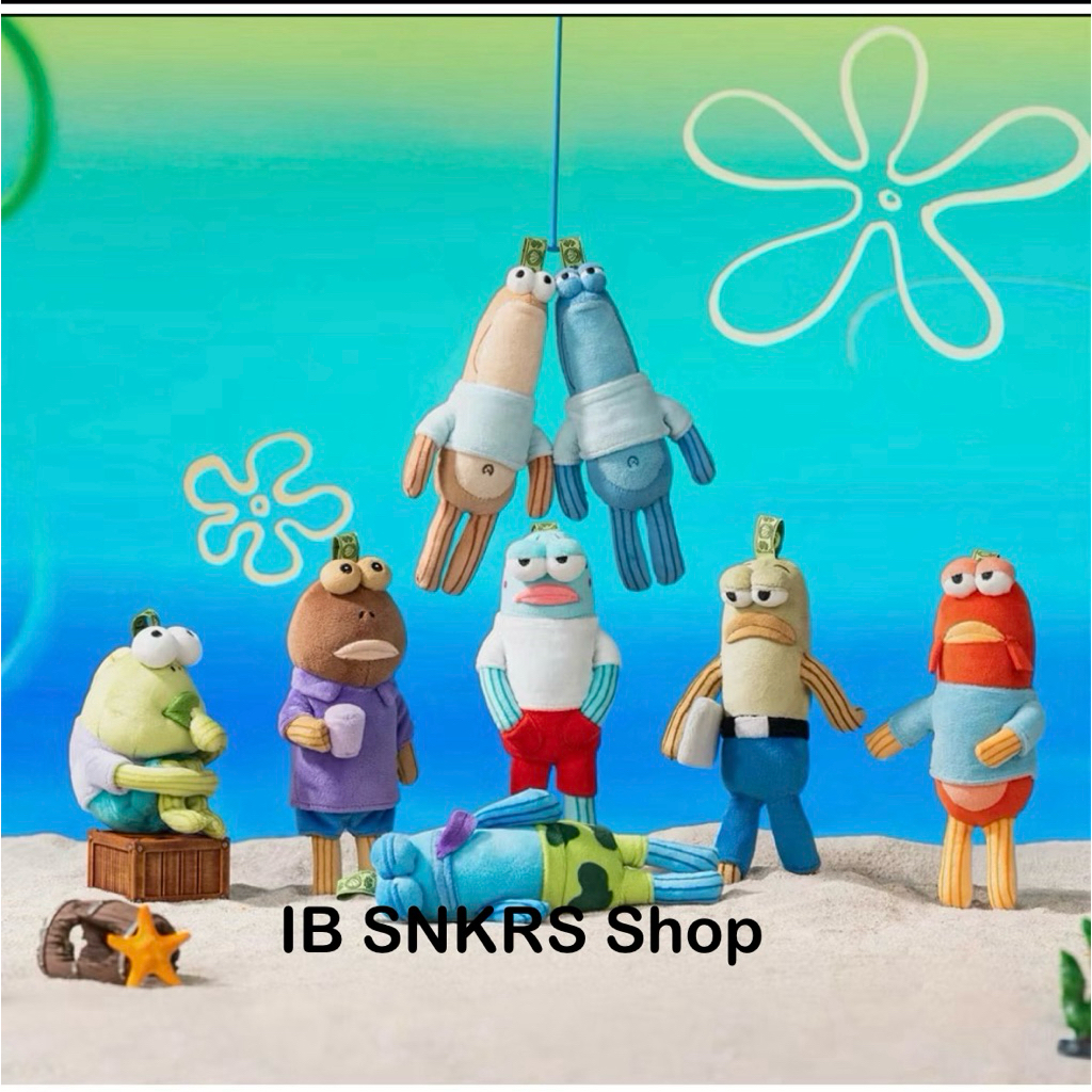 🚚…พร้อมส่ง ปลาตีนสายลับ Bikini Bottom Budddies Whimsical สุ่ม สินค้าแท้ 100%