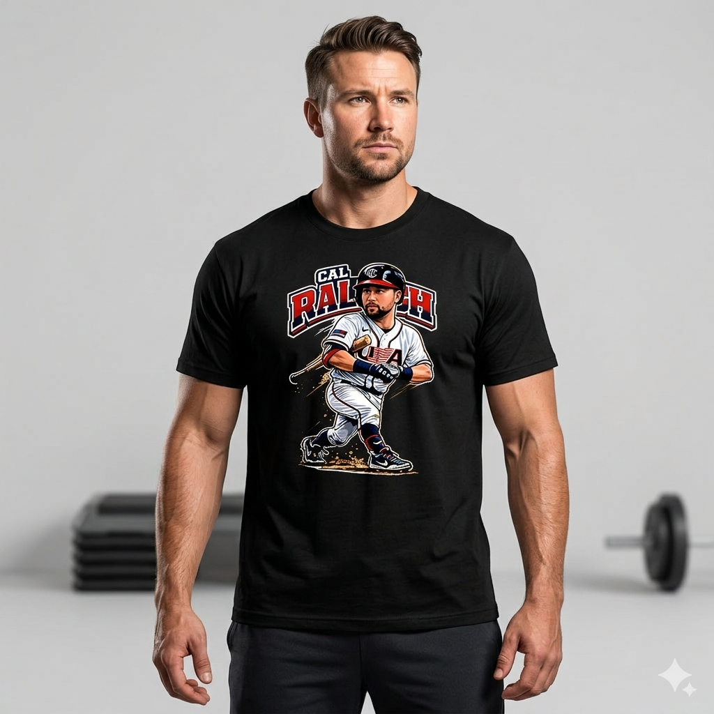 USA Baseball Shirt – American Flag Baseball T-Shirt | Patriotic Sports Tee | USA Pride Baseball Fan 