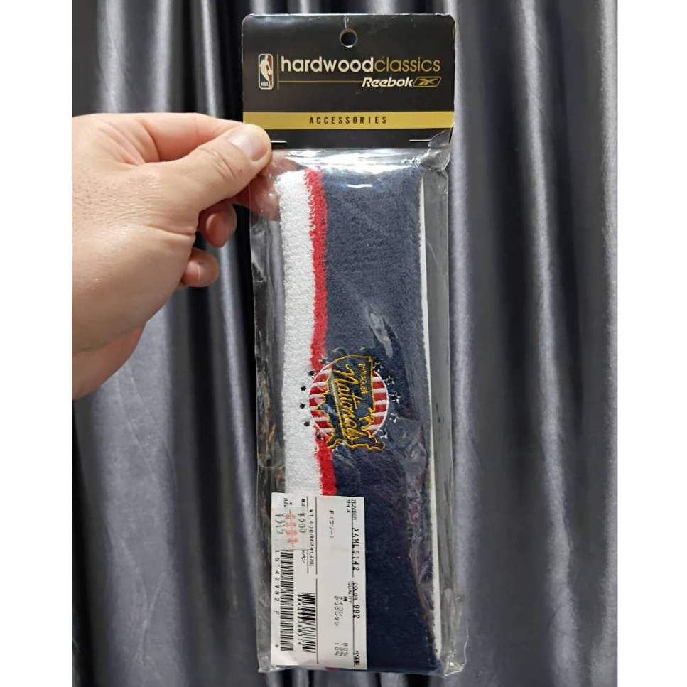 สายรัดศีรษะ Reebok NBA-themed Washington Nationals headband from the Hardwood Classics collection IN