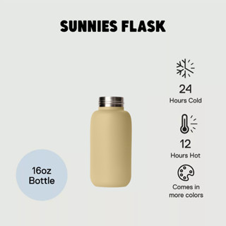 Sunnies Flask 16oz Bottle (กระบอกน้ำเก็บความร้อน-เย็น แบบปรั…