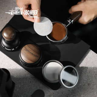 MHW-3BOMBER Coffee Machine Paper Filter กระดาษกรองกาแฟทรงกลม ใช้ได้กับ Moka Pot / Cold Brew