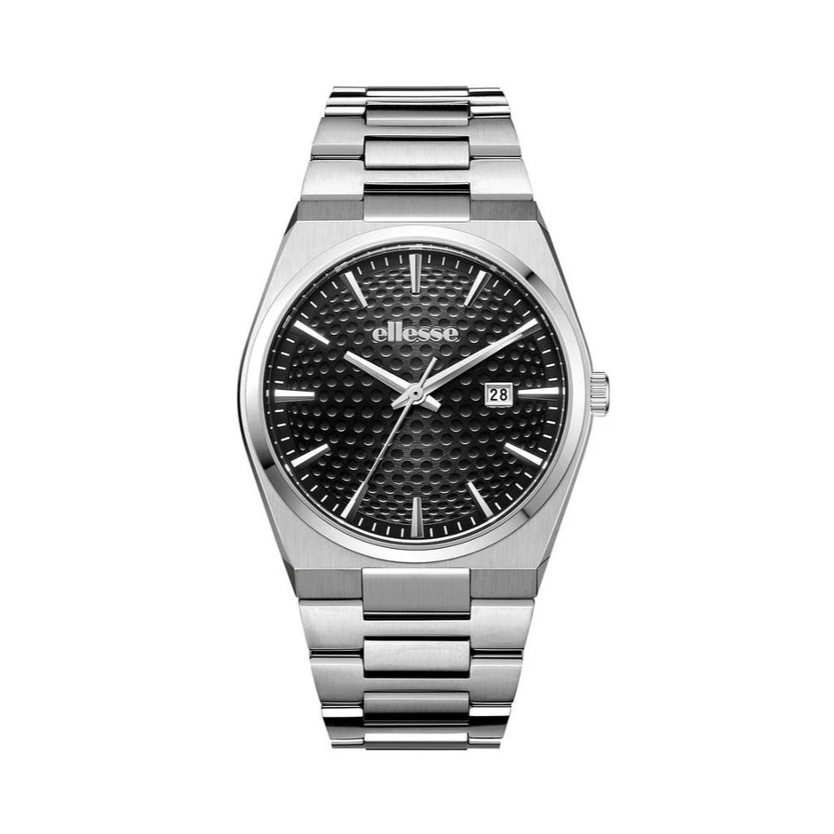 Ellesse (เอลเลส) นาฬิกาผู้ชาย Momento 3 เข็ม วันที่ ควอตซ์ สเตนเลส ตัวเรือน 40 มม. (W03-00864-002)