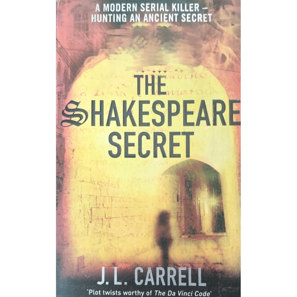 The Shakespeare Secret J. L. Carrell หนังสือภาษาอังกฤษ Serial Killer