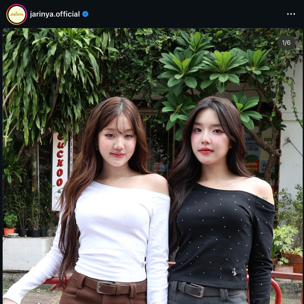 [ส่งต่อ] Jarinya ปาดไหล่ดำเพชร S