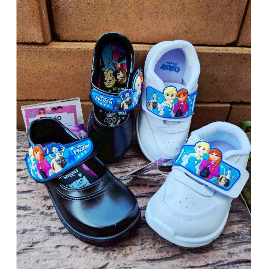CHAPPY รองเท้านักเรียนหญิง รองเท้าหนังดำ รุ่น CB-999 ไซส์ 34-43 ของเเท้ พร้อมส่ง