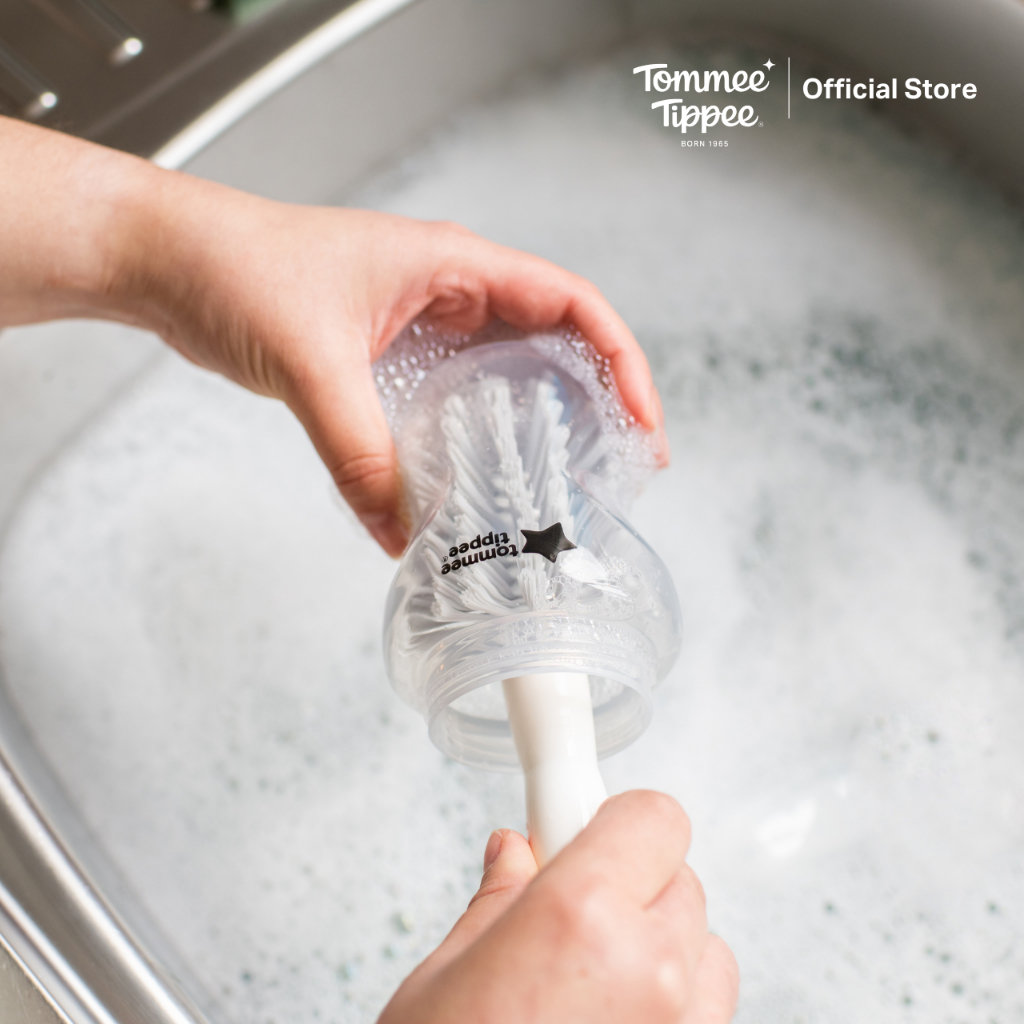 Tommee Tippee แปรงล้างขวดนมและจุกนม 2-in-1 รูปที่ 2